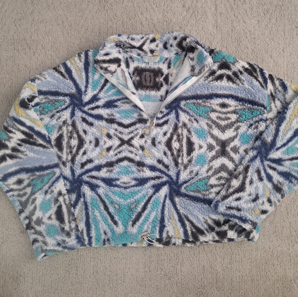 Geometric Patterned Knit Sweater